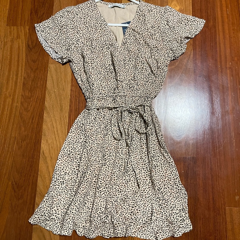NWT A&F Printed Dress Petite XSP
